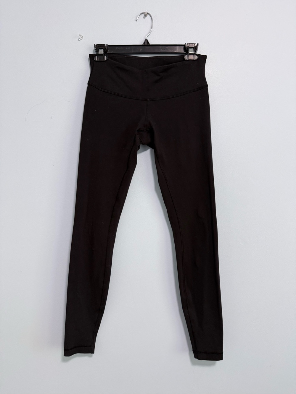 Lululemon Wunder Under Black Leggings Size 6 Mid Rise 28” Inseam